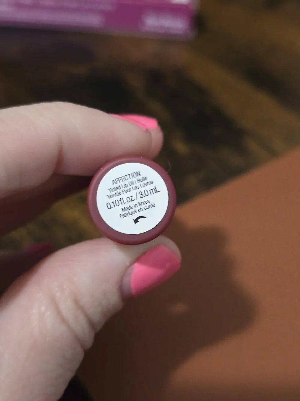 Rare Beauty Soft Pinch Tinted Lip Oil — Affection (Deep Berry)